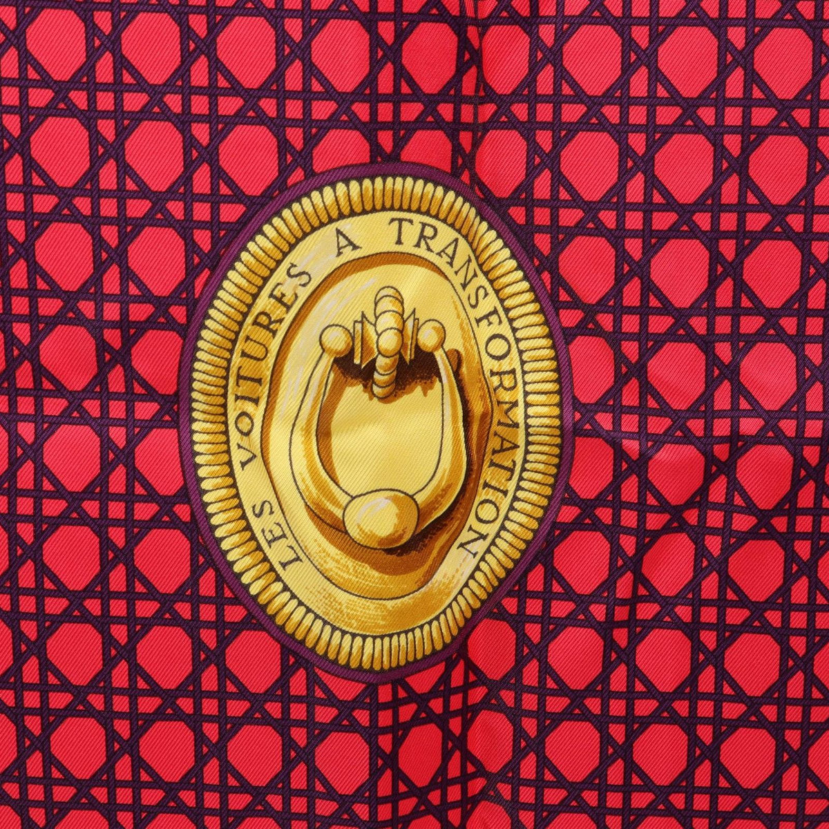 Hermes Scarf Carre 90 les Voitures Transformation Silk — view 6
