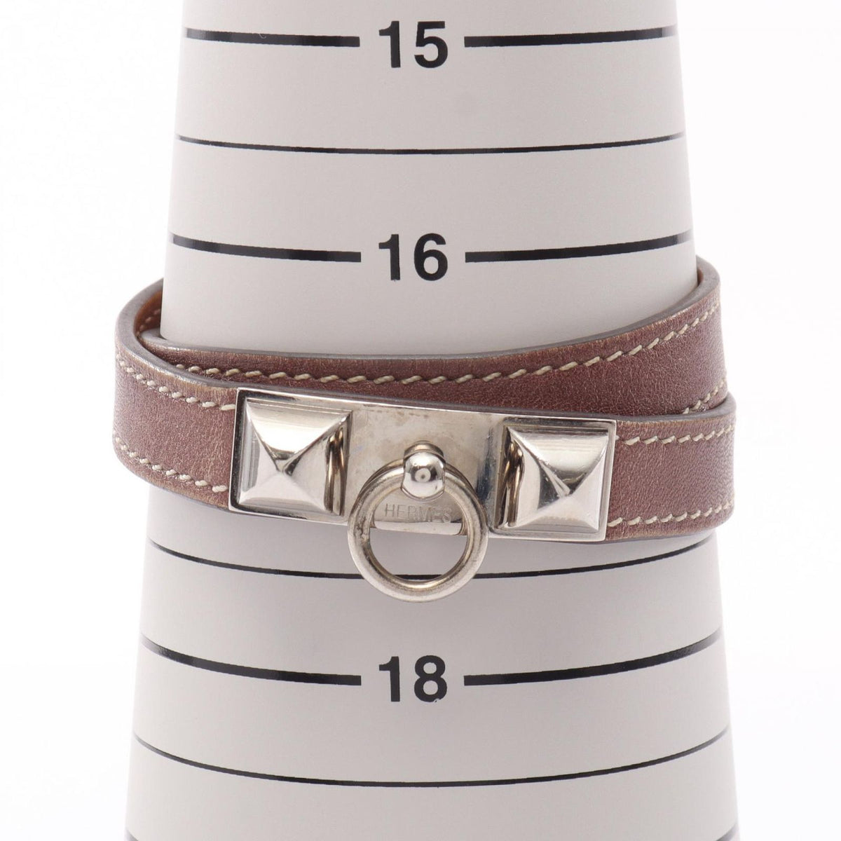 Hermes Bracelet Rival Double Tour Leather — view 6