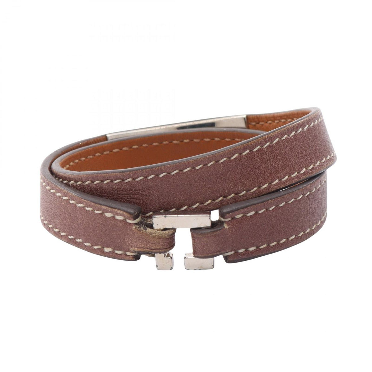 Hermes Bracelet Rival Double Tour Leather — view 2