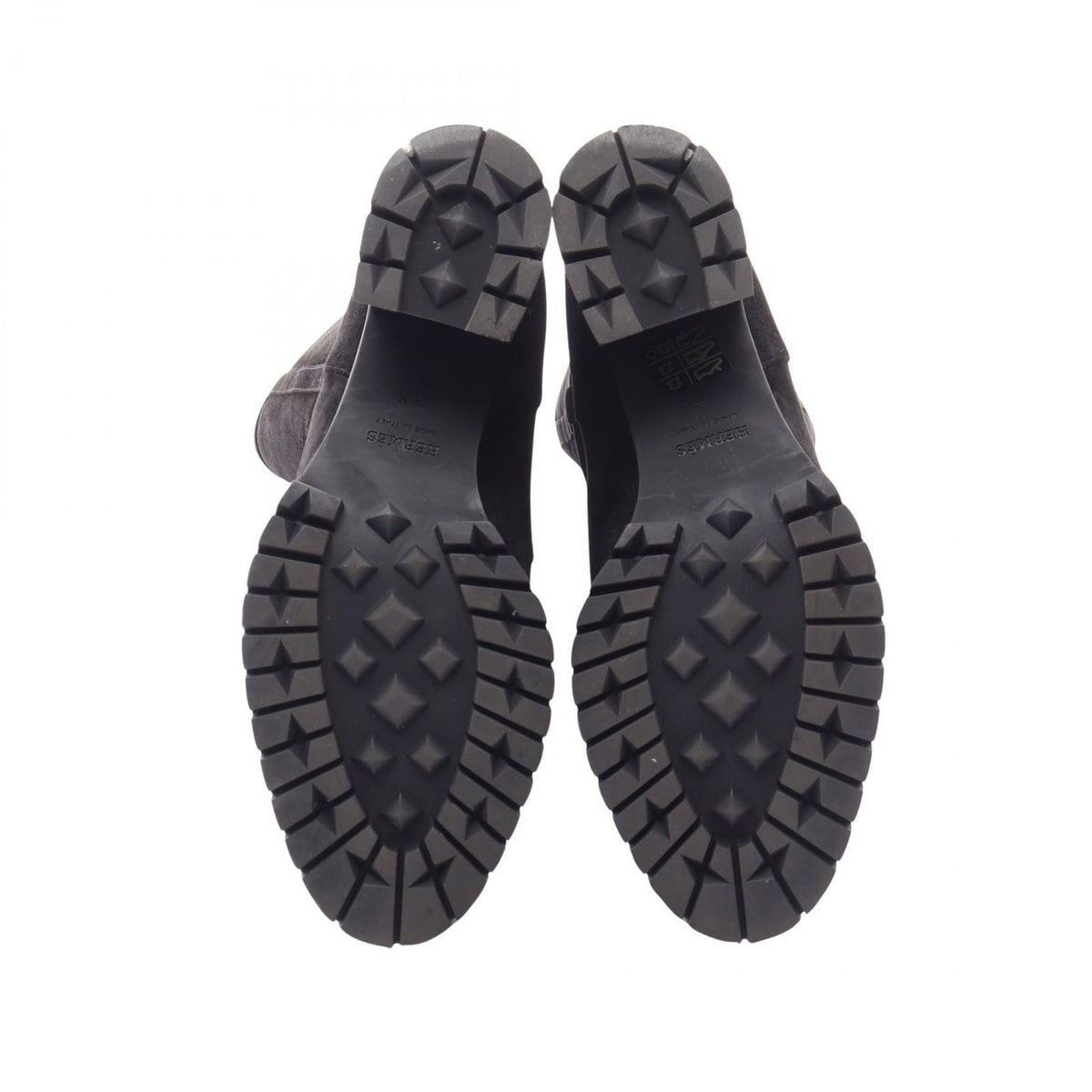 Hermes Boots Folie Long Black Suede — view 4