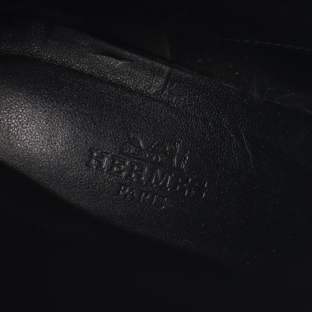 Hermes Boots Folie Long Black Suede — view 5