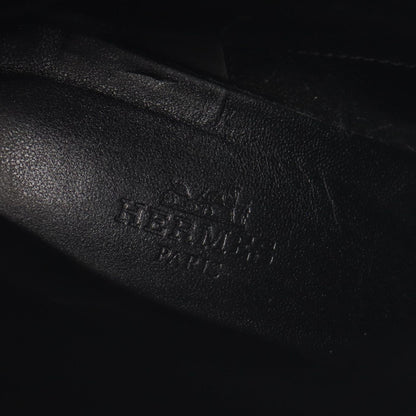 Hermes Boots Folie Long Black Suede — view 5