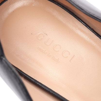 Gucci Pumps Double G Faux Pearl Leather Heels — view 5