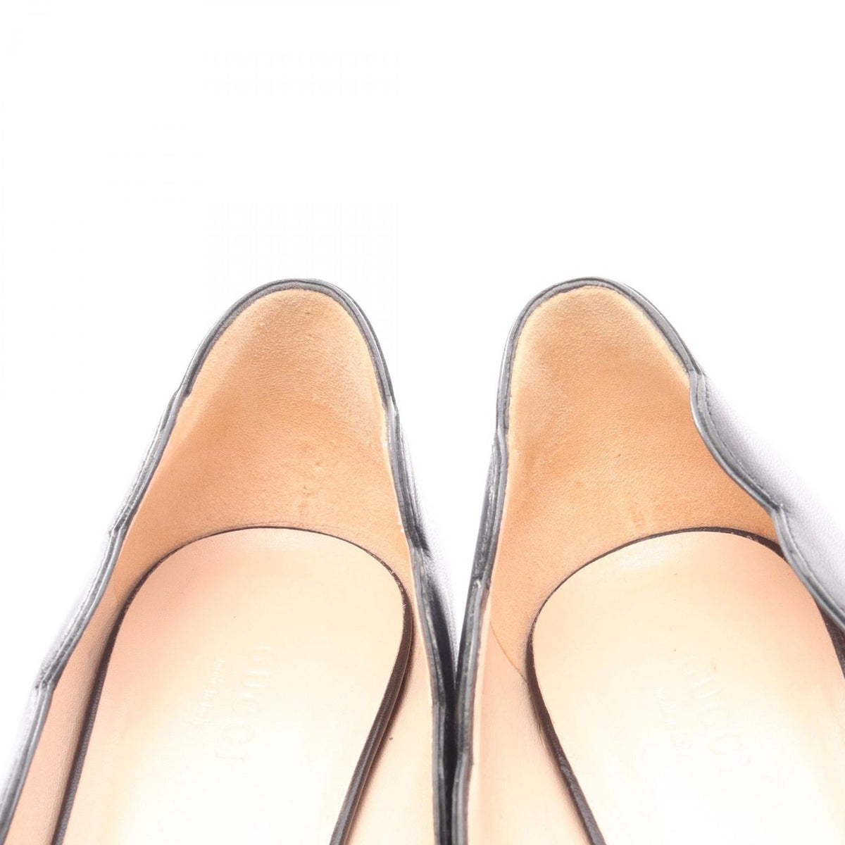 Gucci Pumps Double G Faux Pearl Leather Heels — view 7