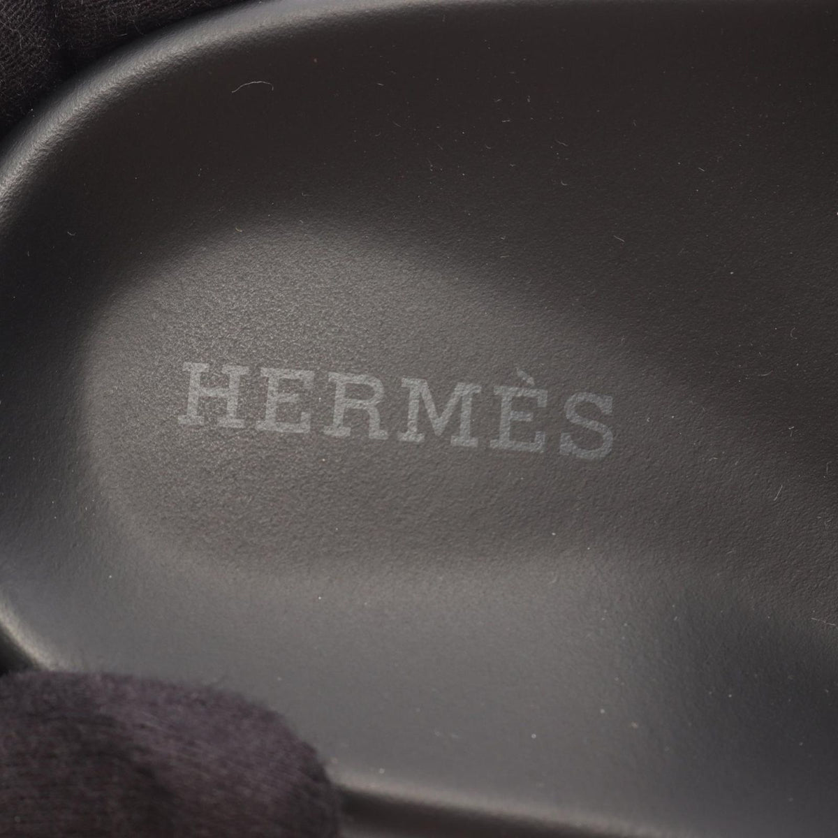 Hermes Sandals Chypre Studs Black Leather — view 5