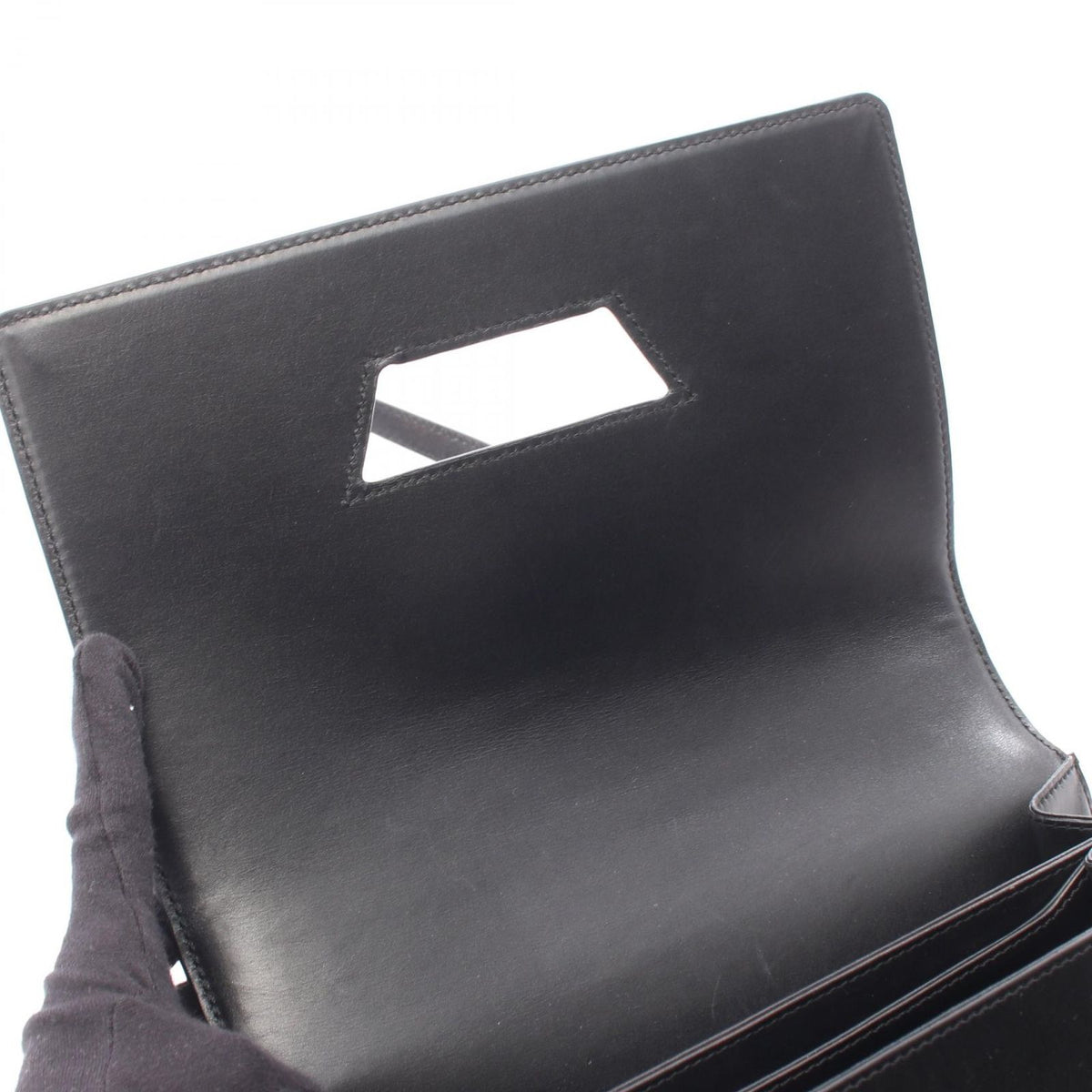 Loewe Shoulder Bag Barcelona Black Leather — view 5