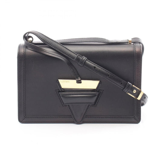 Loewe Shoulder Bag Barcelona Black Leather