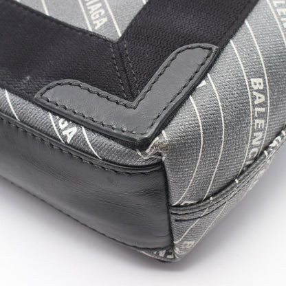 Balenciaga Handbag Navy Cabas XS Leather — view 7