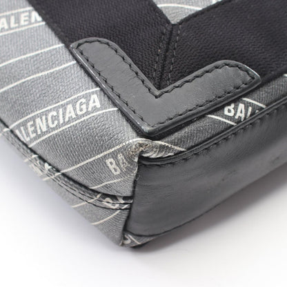 Balenciaga Handbag Navy Cabas XS Leather — view 6