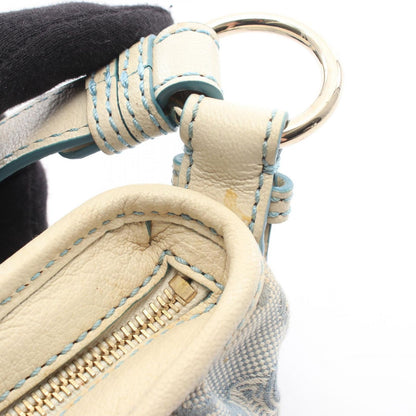 Celine Handbag Paris Macadam Canvas Leather — view 5