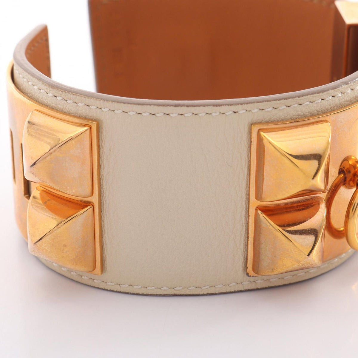 Hermes Bangle Collier de Chien Cles Bracelet — view 8