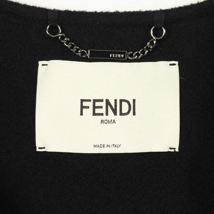 Fendi Fur Ribbon Cape Wool — view 3