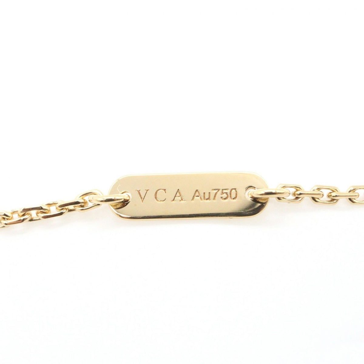 Van Cleef & Arpels Necklace Vintage Alhambra Diamond 42 18k — view 3