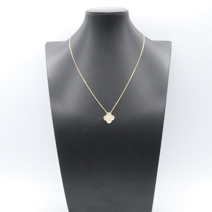Van Cleef & Arpels Necklace Vintage Alhambra Diamond 42 18k — view 6