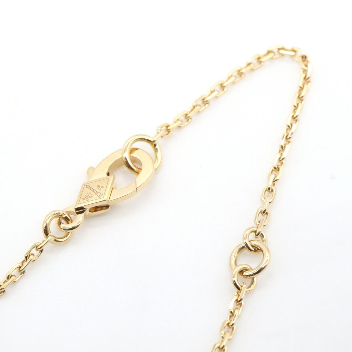 Van Cleef & Arpels Necklace Vintage Alhambra Diamond 42 18k — view 4