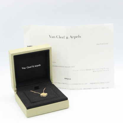 Van Cleef & Arpels Necklace Vintage Alhambra Yellow Mother of Pearl 41.5 18k — view 5