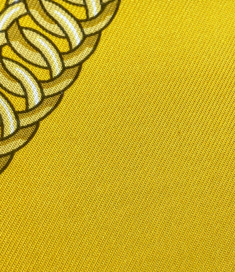 Hermes Scarf Carre 90 Silk 100% Stately Wheels — view 8