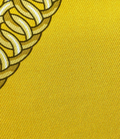 Hermes Scarf Carre 90 Silk 100% Stately Wheels — view 8