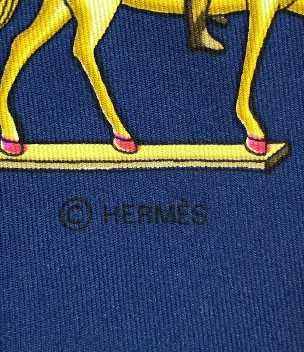 Hermes Scarf Carre 90 Silk 100% les Artificiers — view 2