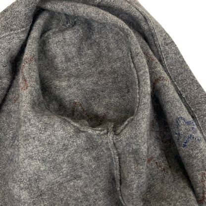 Chanel Cardigan S Dark Gray Blue — view 8