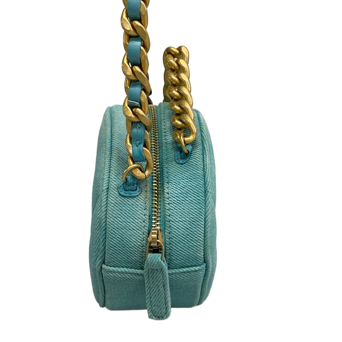 Chanel Shoulder Bag Chanel 19 Light Blue Chain — view 2
