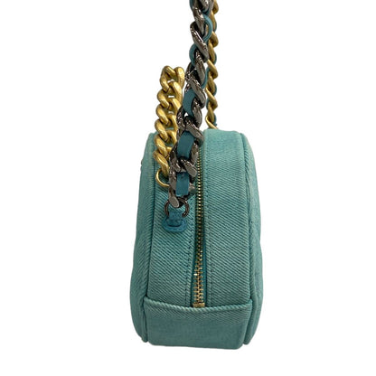 Chanel Shoulder Bag Chanel 19 Light Blue Chain — view 4