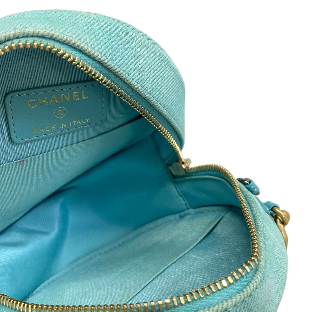 Chanel Shoulder Bag Chanel 19 Light Blue Chain — view 7