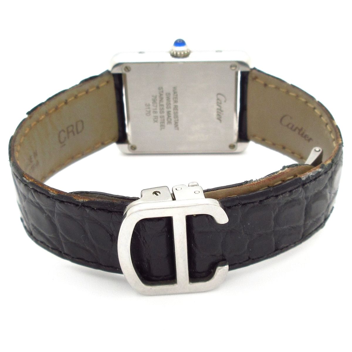 Cartier Watch Tank Solo SM SS Silver — view 6