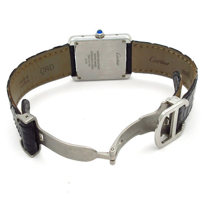 Cartier Watch Tank Solo SM SS Silver — view 7