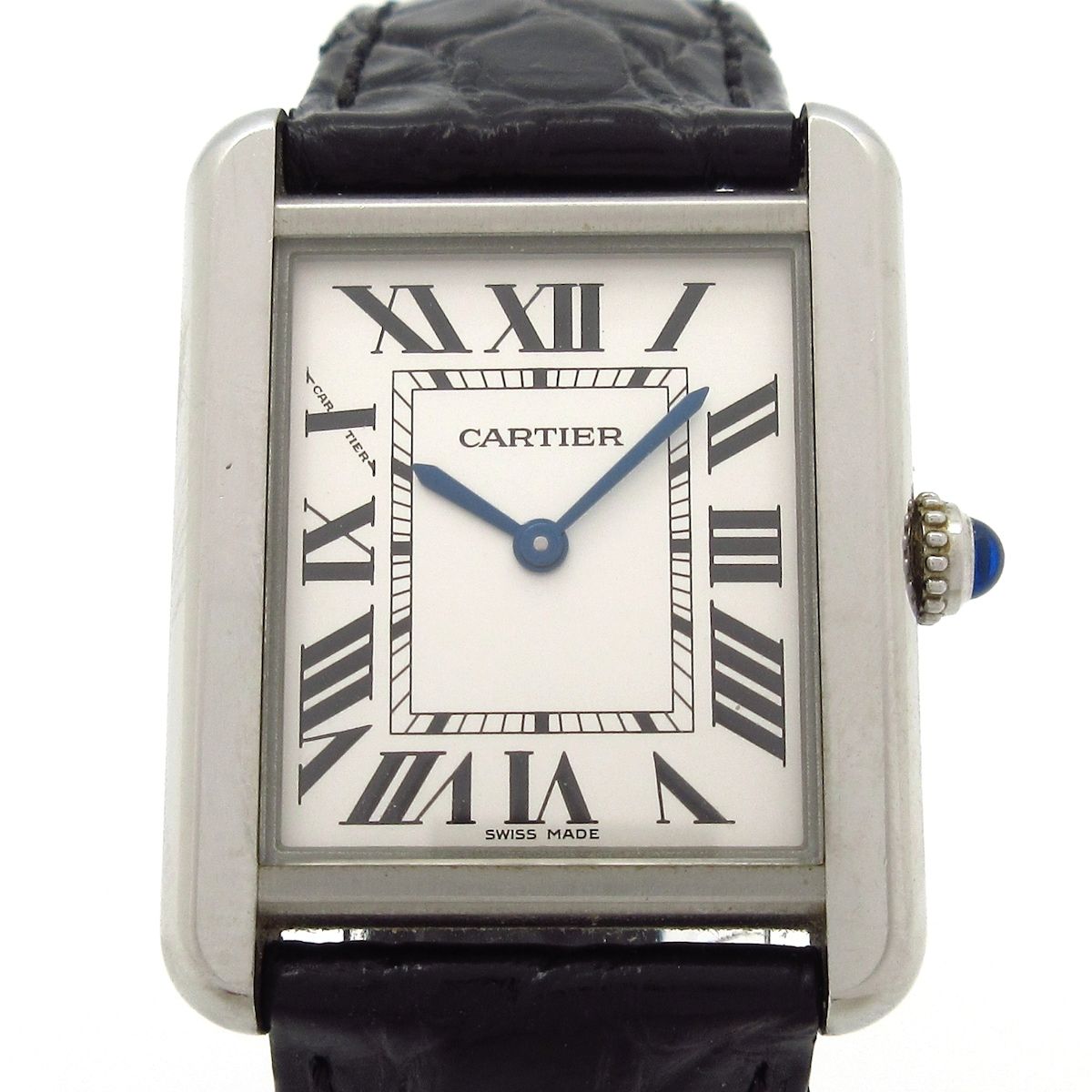 Cartier Watch Tank Solo SM SS Silver