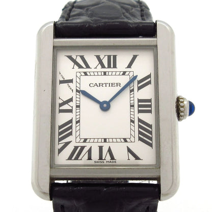 Cartier Watch Tank Solo SM SS Silver