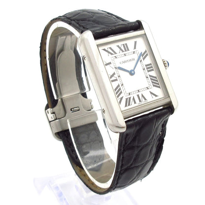 Cartier Watch Tank Solo SM SS Silver — view 3