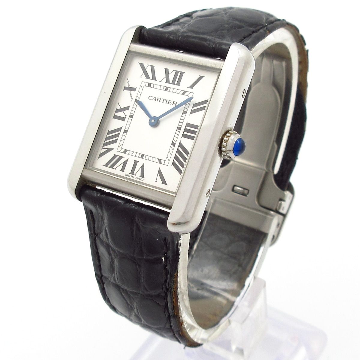 Cartier Watch Tank Solo SM SS Silver — view 2