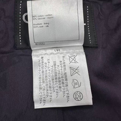 Chanel Jacket Tweed Silk Black Purple — view 4