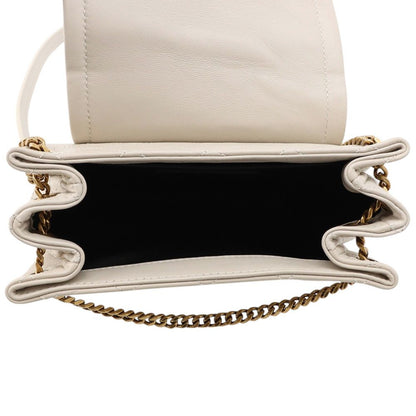 Saint Laurent Paris Chain Shoulder Bag Nolita White — view 6
