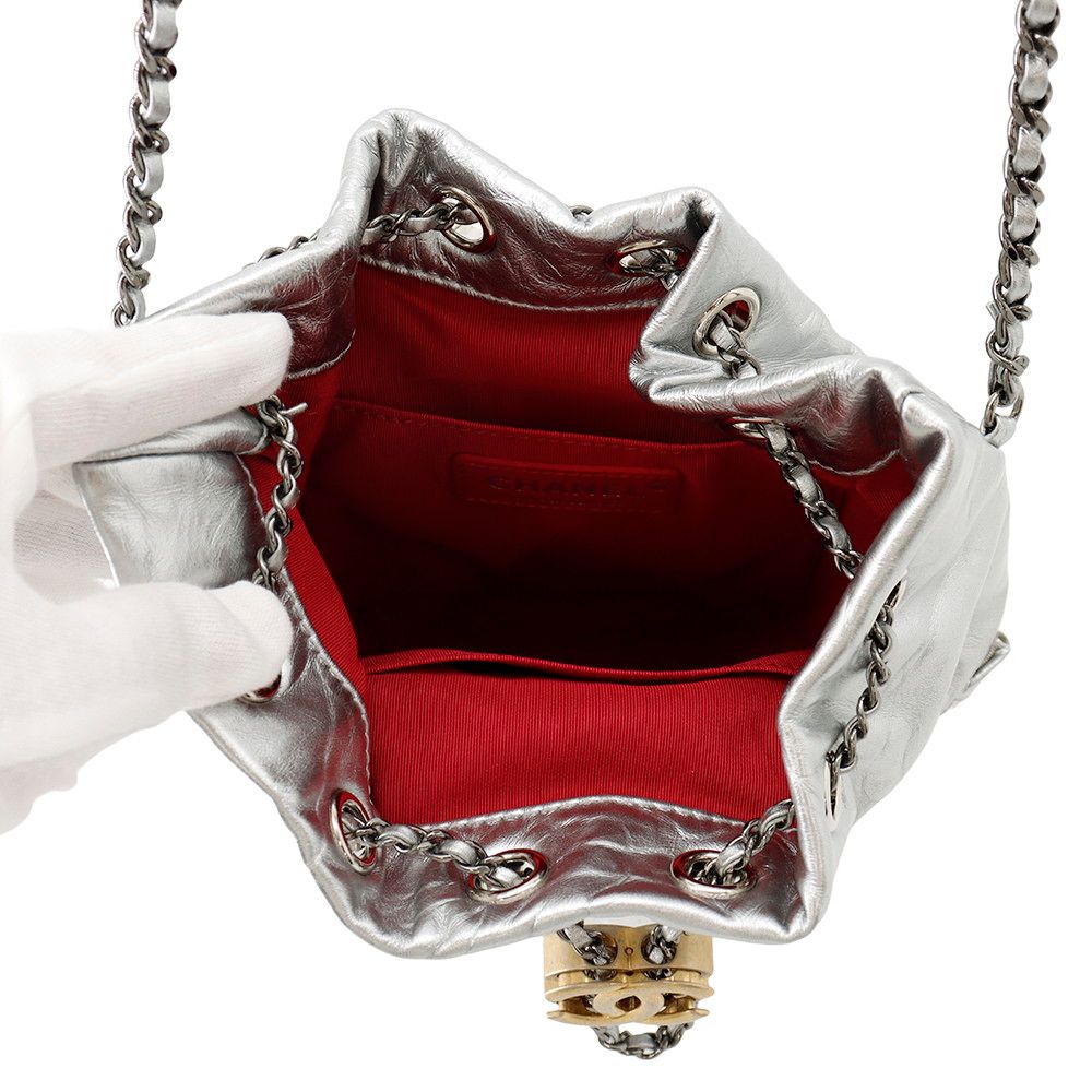 Chanel Chain Shoulder Bag Gabrielle de Leather — view 5