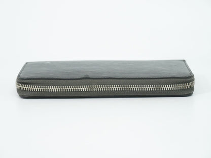 Louis Vuitton LV Zippy Wallet Epi Leather Zip Around Metallic Gray — view 5