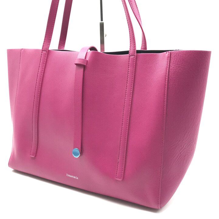 Tiffany & Co Tote Shoulder Bag Pink — view 2