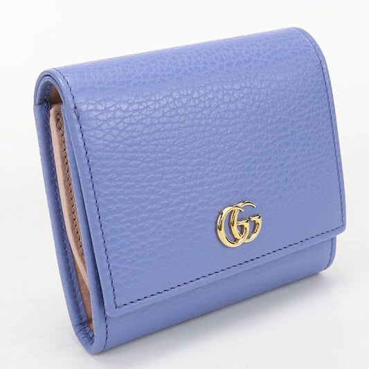 Gucci Bicolor Small Wallet Double G Caaar Bifold Leather