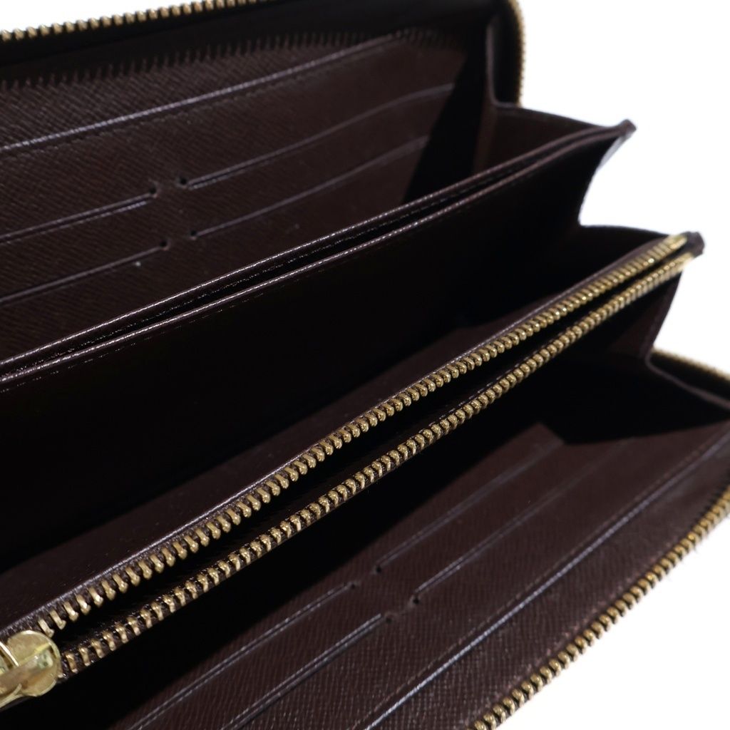 Louis Vuitton Damier Zippy Wallet Brown — view 6