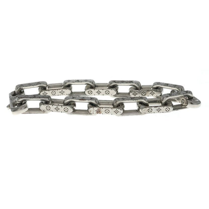 Louis Vuitton Collier Monogram Chain Bracelet Silver — view 3
