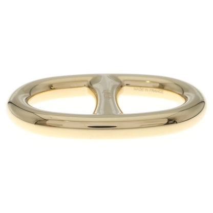 Hermes Chaine D'ancre Scarf Ring Metal Gold — view 3