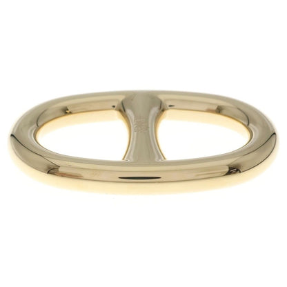 Hermes Chaine D'ancre Scarf Ring Metal Gold — view 4