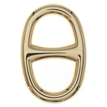 Hermes Chaine D'ancre Scarf Ring Metal Gold — view 2