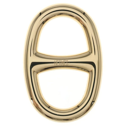 Hermes Chaine D'ancre Scarf Ring Metal Gold