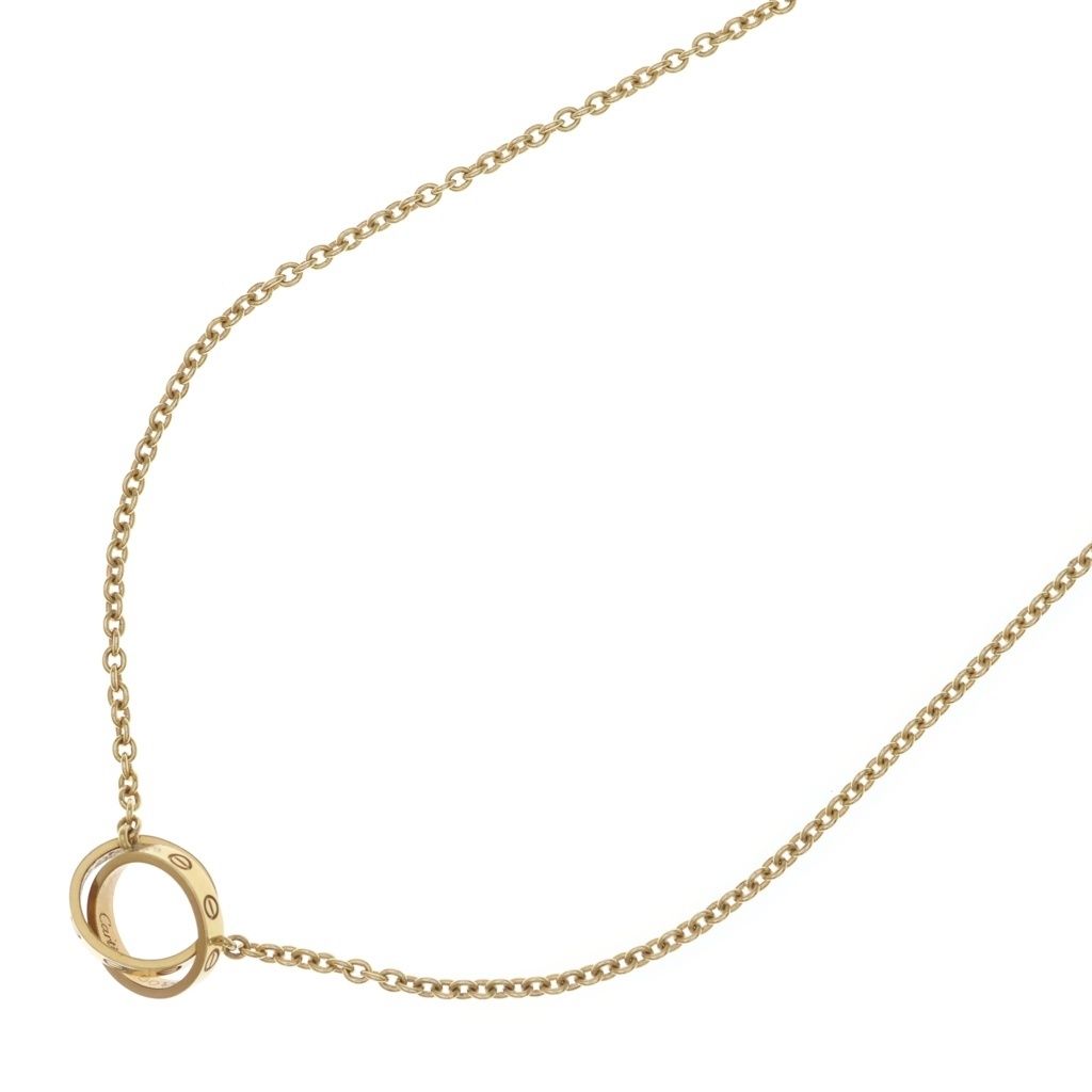 Cartier Baby Love Necklace 18k Yellow Gold