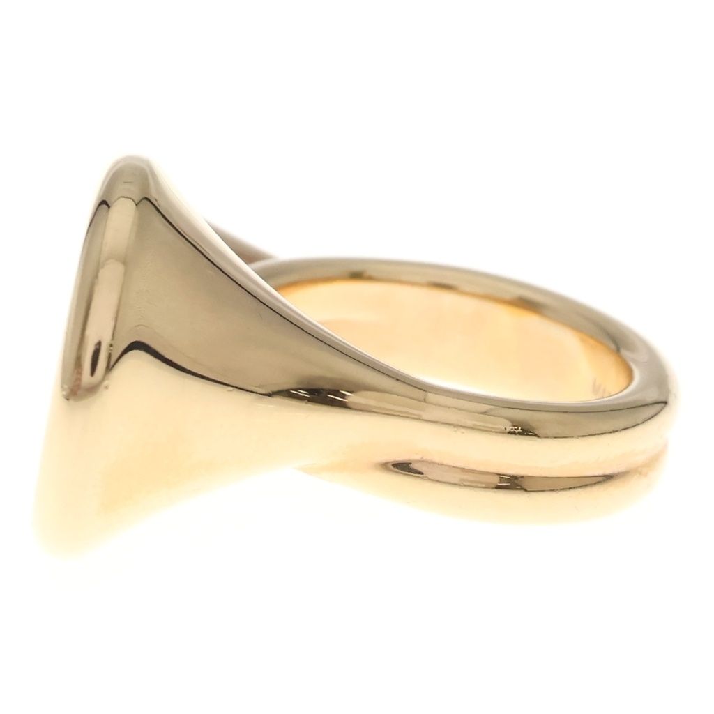 Hermes Col Horn Motif Ring Pink Gold — view 4