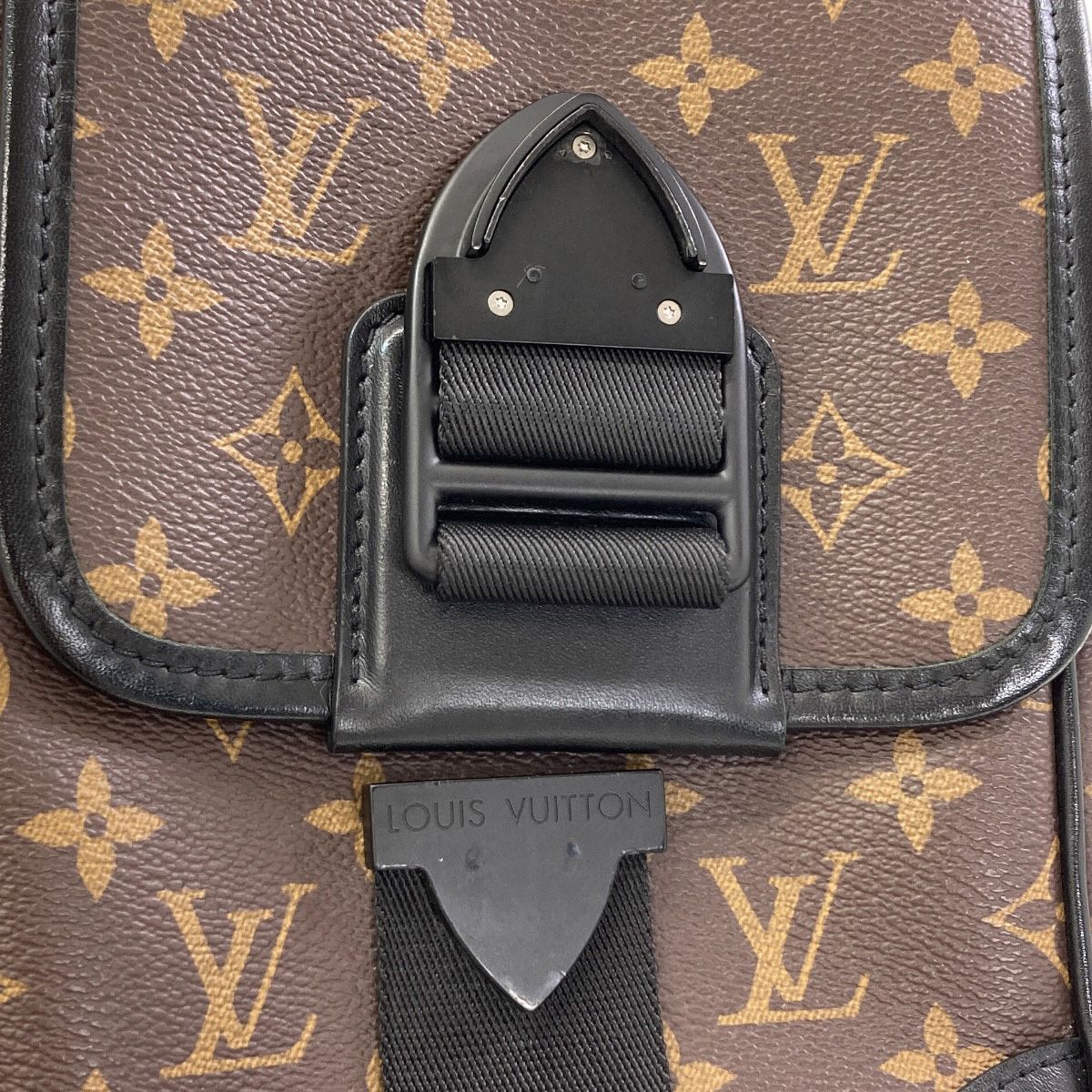 Louis Vuitton Macassar Arch Messenger Shoulder Bag Monogram Canvas — view 8