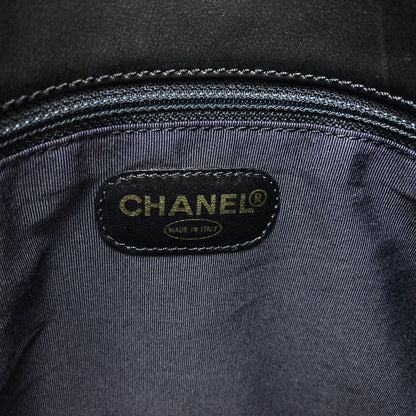 Chanel CC Logo Tote Bag Lambskin — view 6
