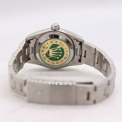 Rolex Oyster Perpetual Automatic Black Dial Watch — view 4